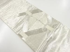 アンティーク　松菱模様刺繍袋帯（材料）